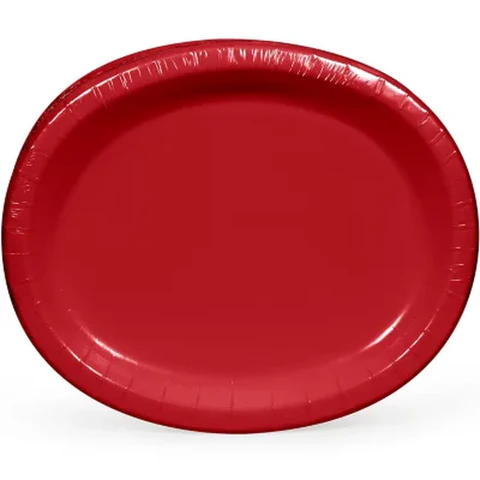 Artstyle Oval Paper Plates 50-Count